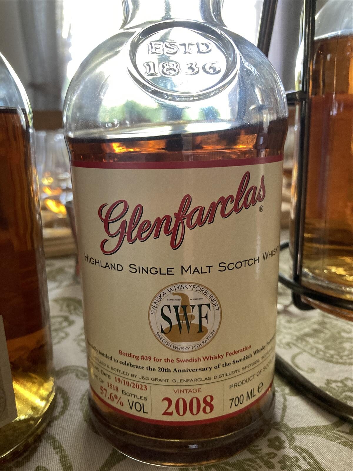 Glenfarclas – SWF-39 20Th (2008) 15 yo 57,6%